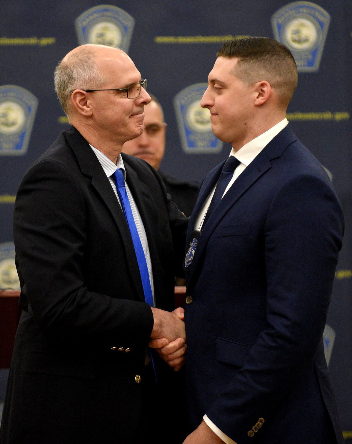 Scene Setters: Manchester police swearing-in